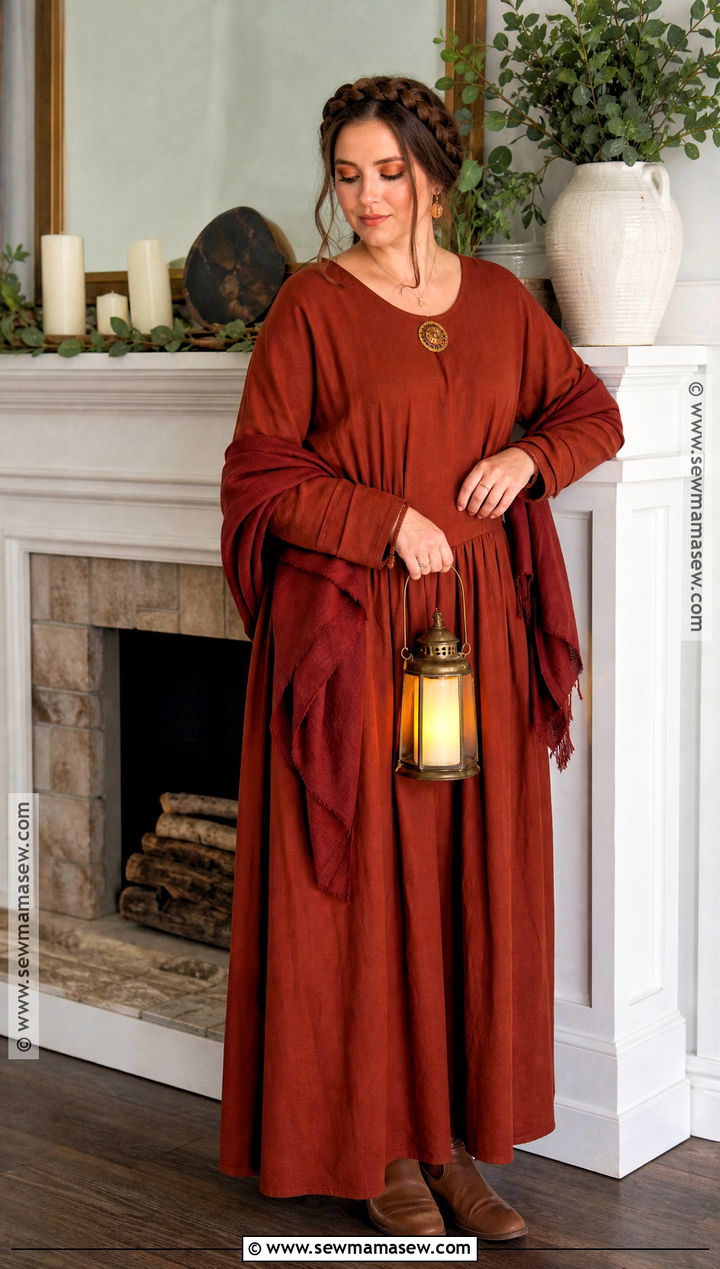 Hestia Hearth Goddess Costume - 35 Goddess Halloween Costume Ideas
