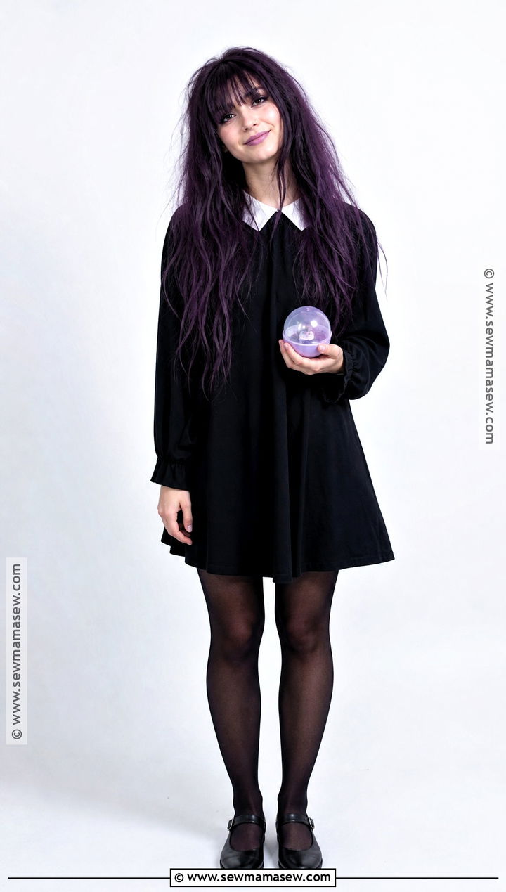 Hex Maniac Cosplay With Messy Purple Hair - 30 purple hair cosplay ideas