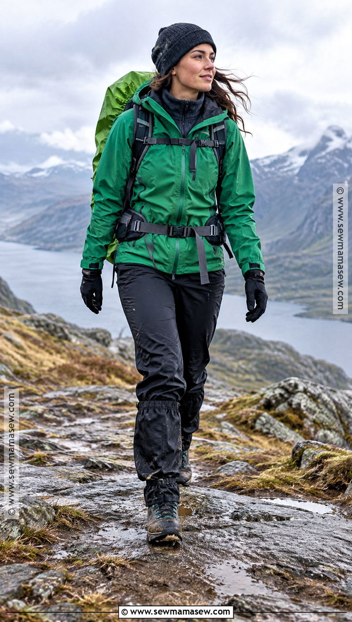 High Ankle Autumn Hiking Boots With Rain Pants - 15 Autumn Hiking Boots