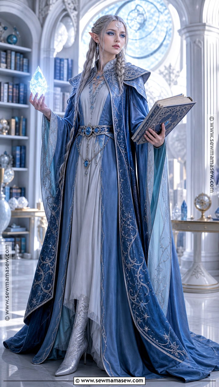 High Elf Wizard Cosplay - 30 dnd cosplay ideas