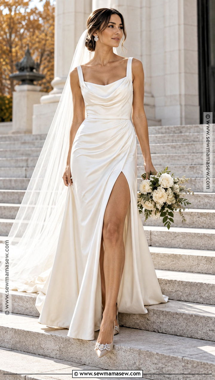 High Slit Bridal Gown - 15 Fall 2026 Bridal Gowns