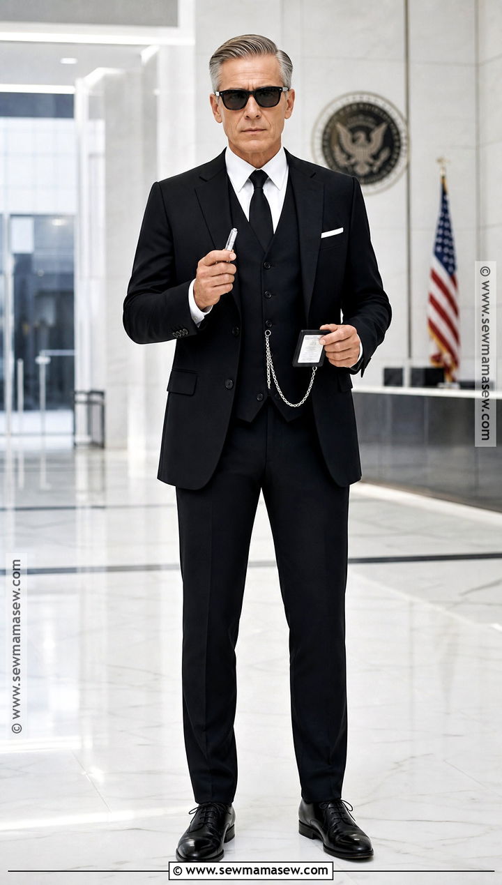 High T Three Piece Men In Black Costume - 30 men in black costume ideas