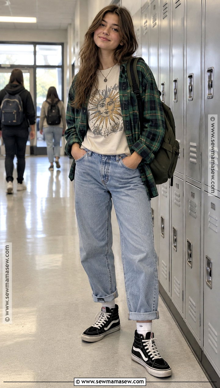 High Top Athletic Shoes With Relaxed Jeans - 15 back to school athletic shoes