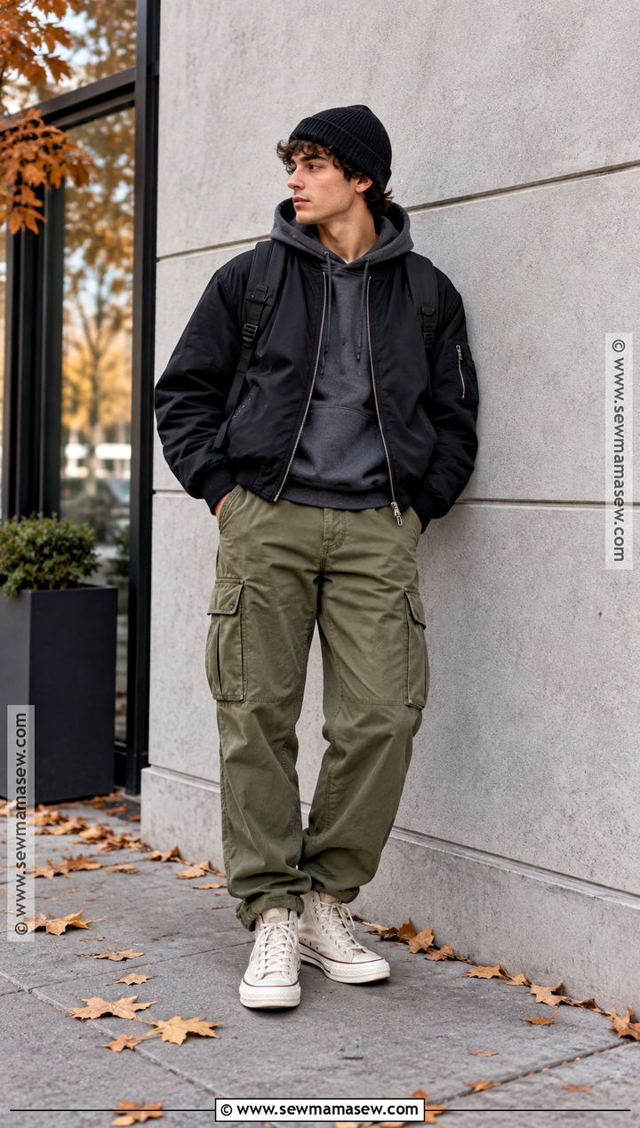 High Top Sneakers With Cargo Pants - 15 mens fall sneakers