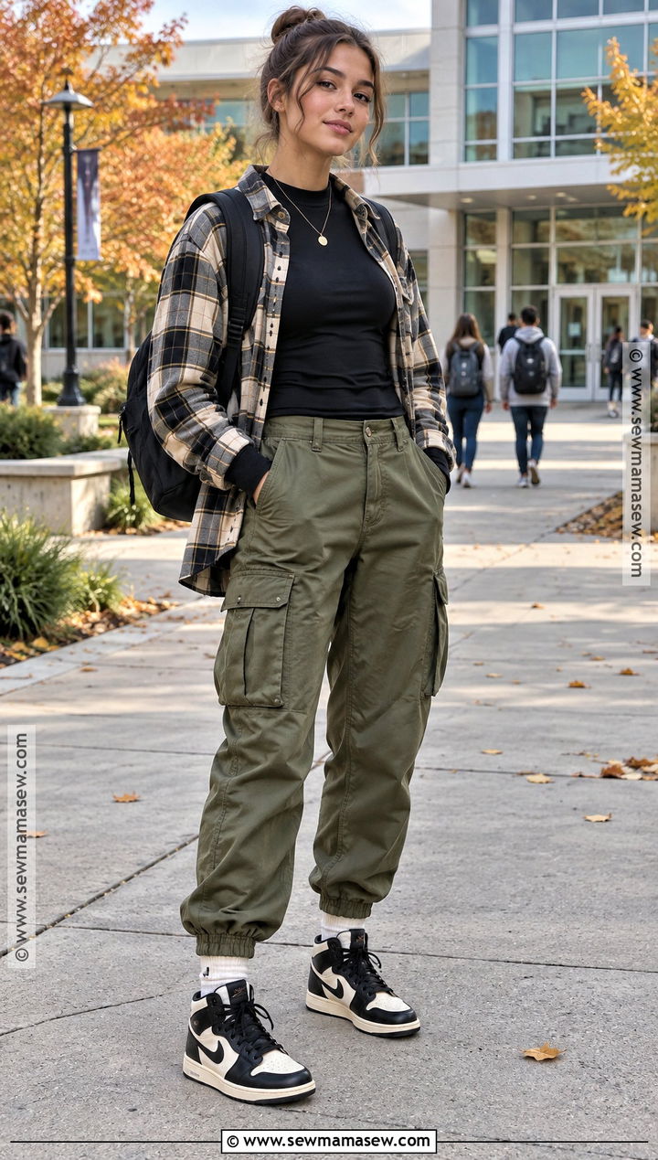High Top Sneakers With Cargo Pants - 20 shoes to get for back to school