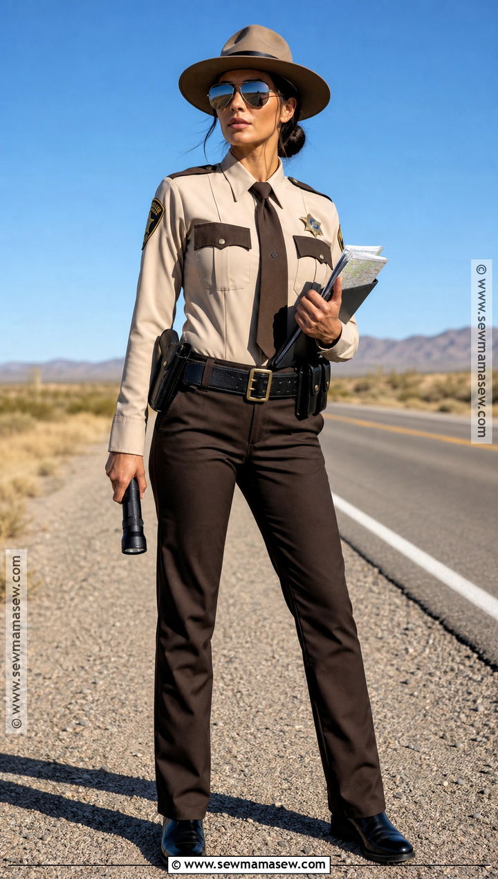 Highway Patrol Cop Costume - 40 cop halloween costume ideas