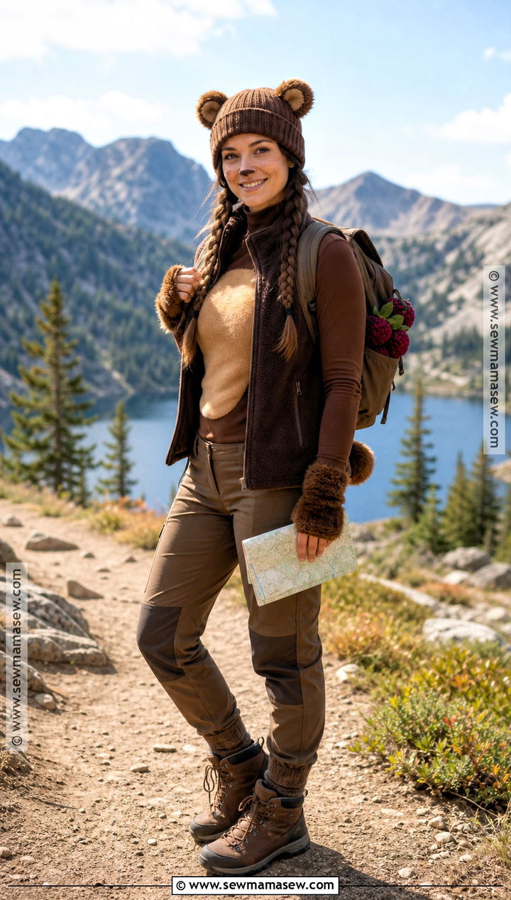 Hiker Brown Bear Costume - 30 Brown Bear Costume Ideas