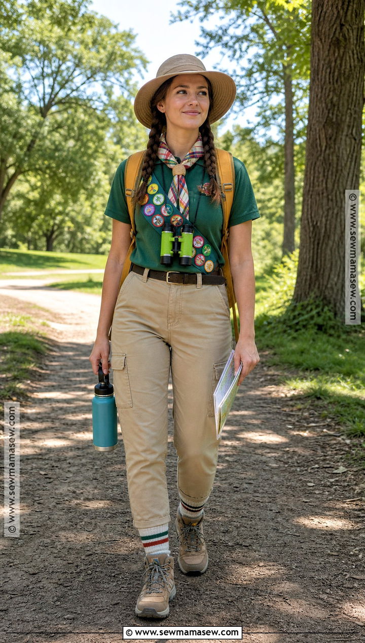 Hiking Girl Scout Costume - 40 girl scout costume ideas