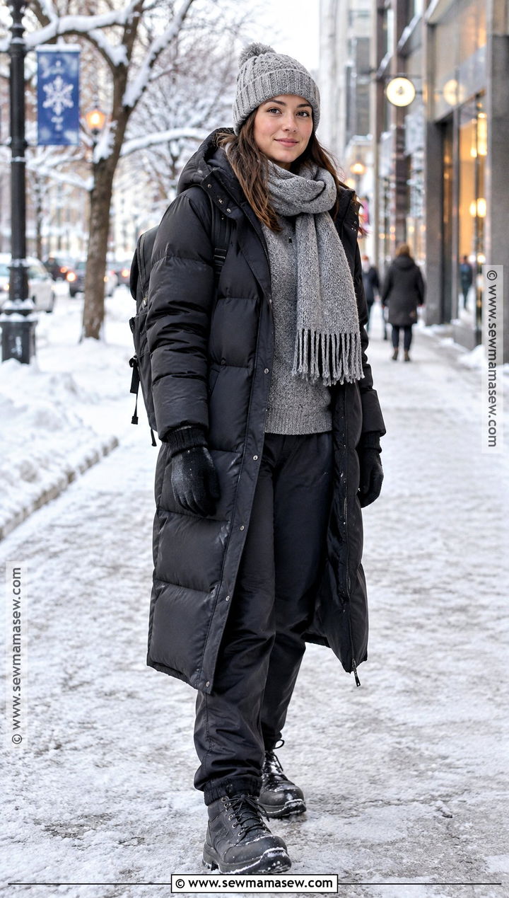 Hokkaido November Puffer Outfit - 20 November Japan Outfits