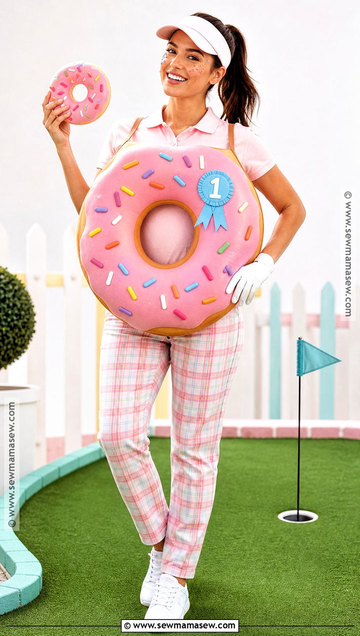 Hole In One Donut Costume - 35 punny halloween costumes