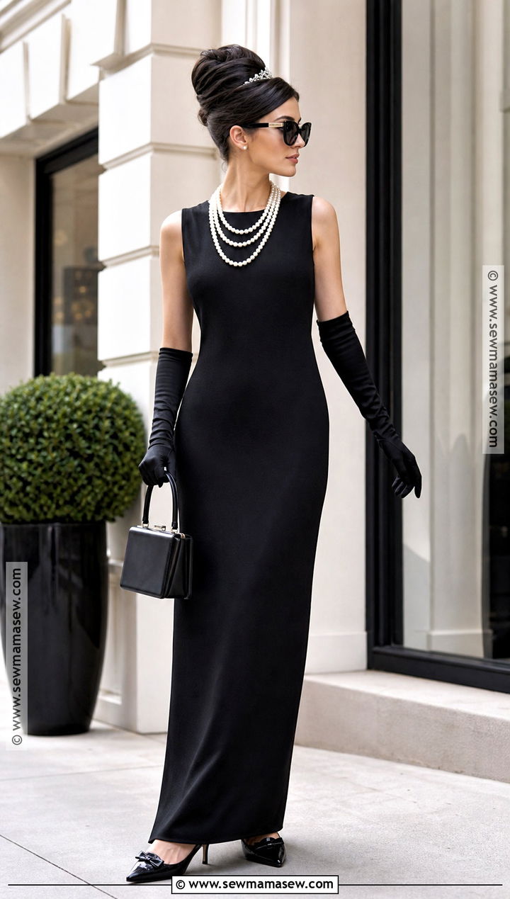 Holly Golightly Black Dress Costume - 30 Movie Costume Ideas