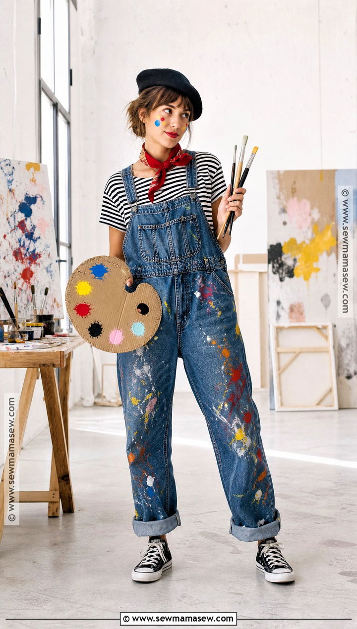 Homemade Artist Costume - 35 homemade costumes