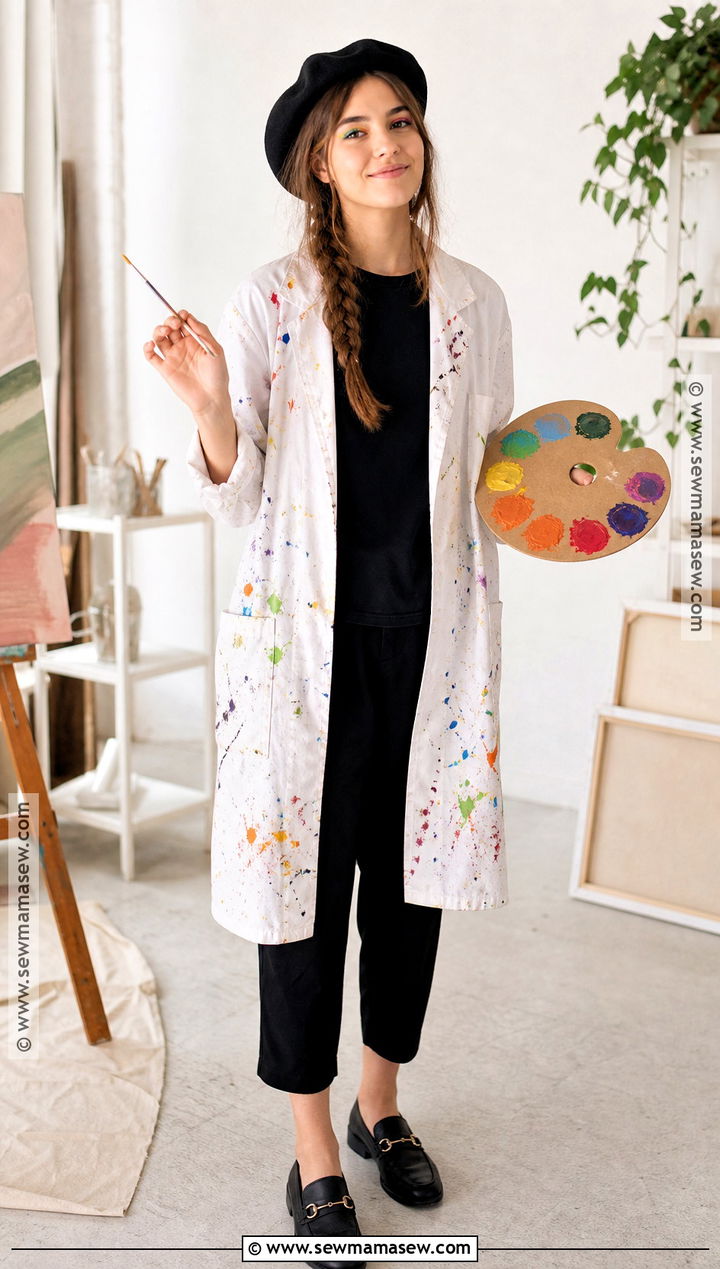 Homemade Artist Costume - 30 Homemade Costume Ideas