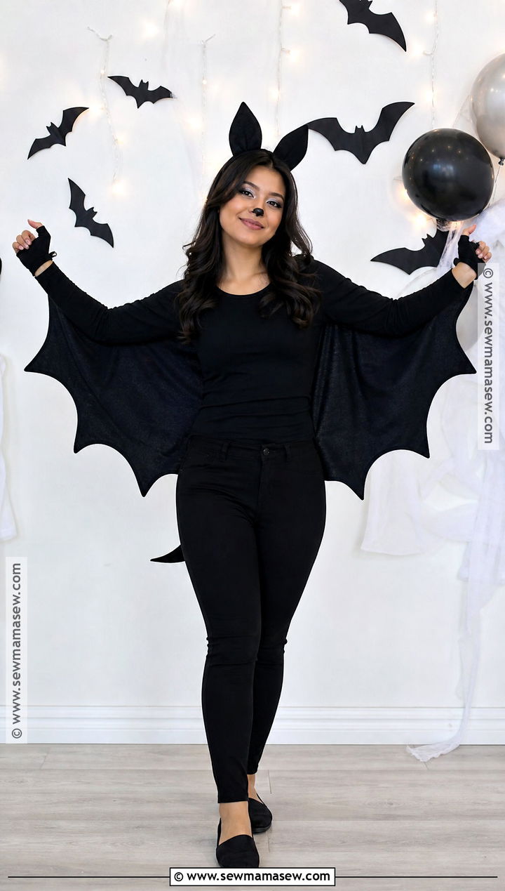 Homemade Bat Costume - 30 Homemade Costume Ideas