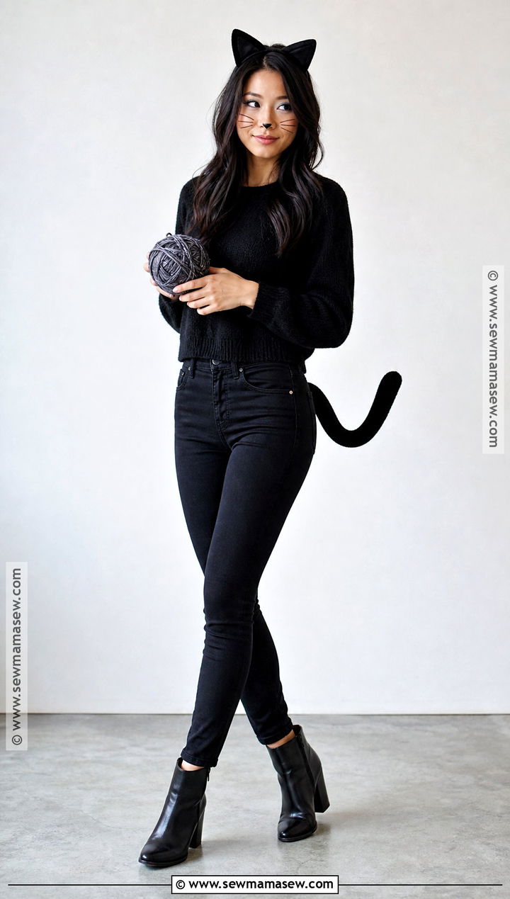 Homemade Black Cat Costume - 35 homemade costumes