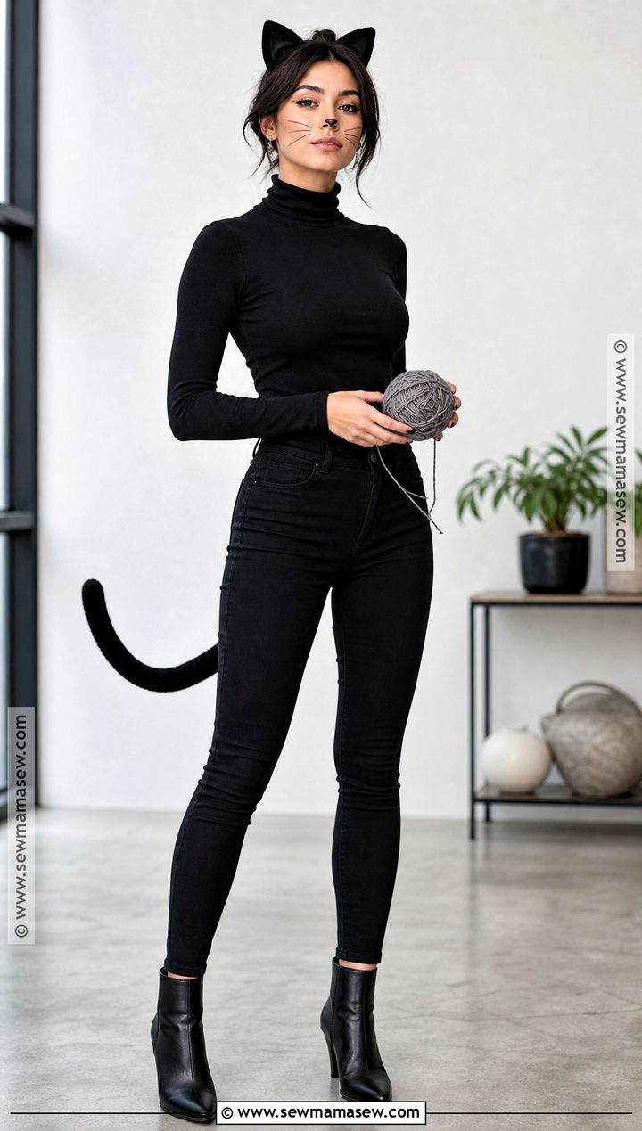 Homemade Black Cat Halloween Costume - 30 halloween costumes homemade