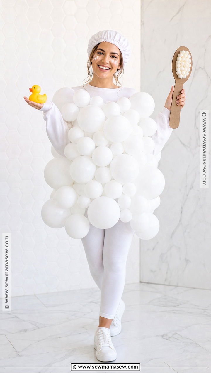 Homemade Bubble Bath Costume - 35 homemade costumes