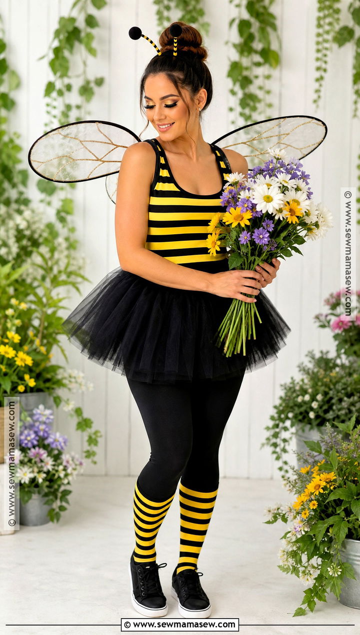 Homemade Bumblebee Costume - 30 homemade halloween costumes for women