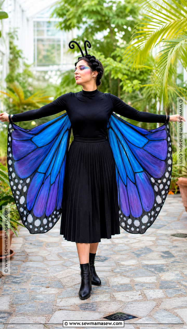 Homemade Butterfly Costume - 30 homemade halloween costumes for women