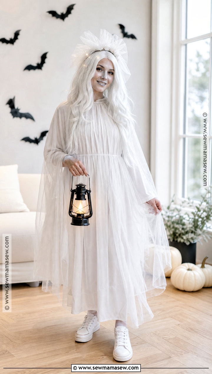 Homemade Classic Ghost Costume - 30 Homemade Costume Ideas