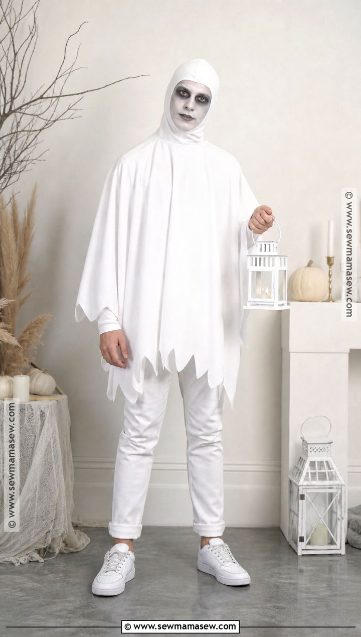 Homemade Classic Ghost Halloween Costume - 30 halloween costumes homemade