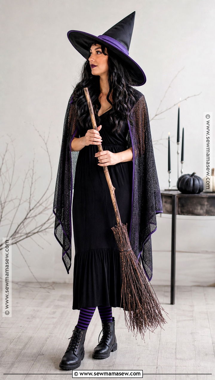 Homemade Classic Witch Costume - 30 homemade halloween costumes for women