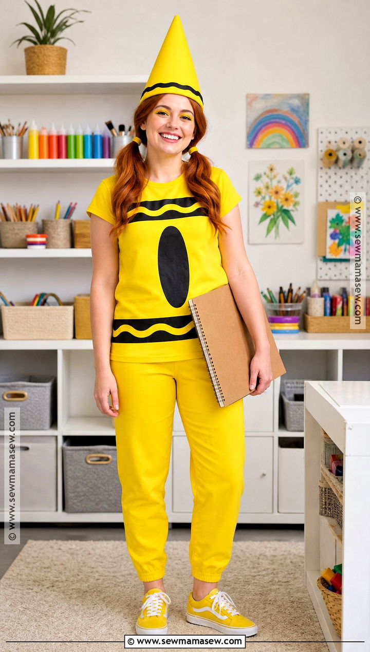 Homemade Crayon Costume - 30 Homemade Costume Ideas
