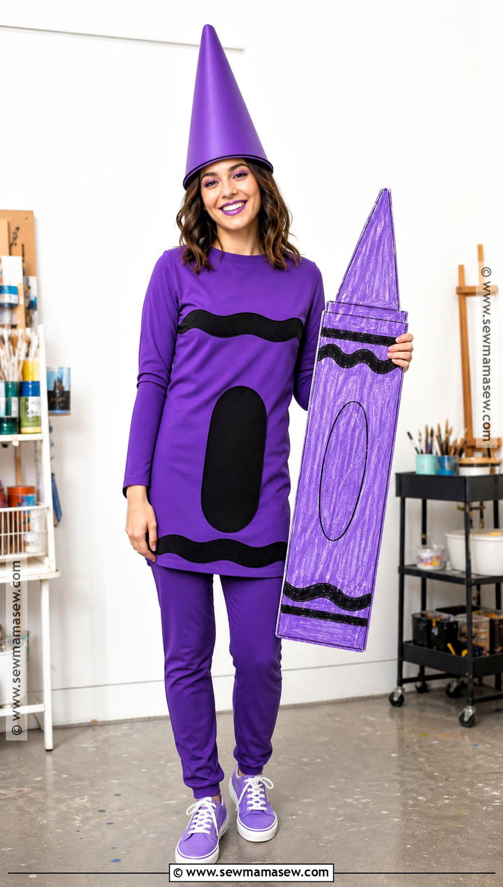Homemade Crayon Halloween Costume - 30 halloween costumes homemade