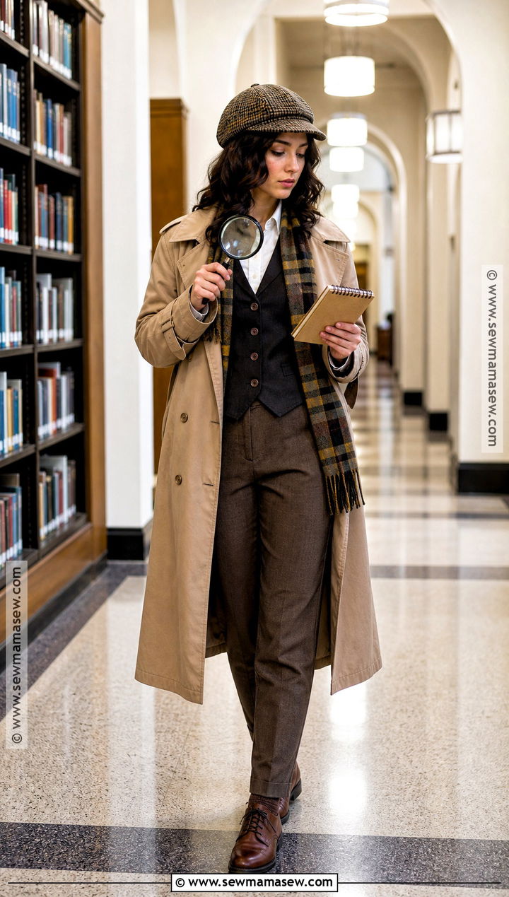 Homemade Detective Halloween Costume - 30 halloween costumes homemade
