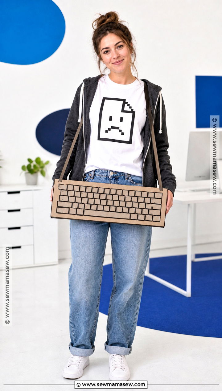 Homemade Error 404 Costume - 30 homemade halloween costumes for women