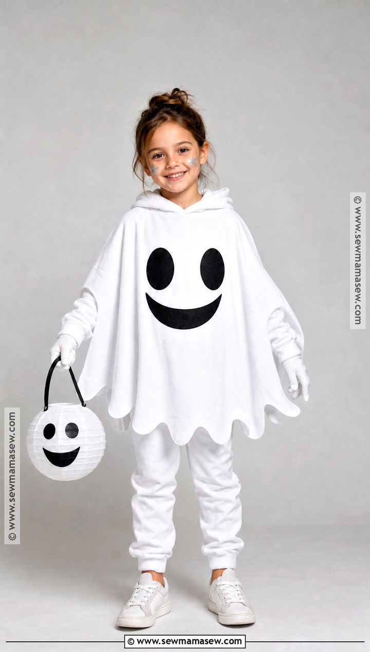 Homemade Friendly Ghost Costume - 30 Homemade Costumes for Kids