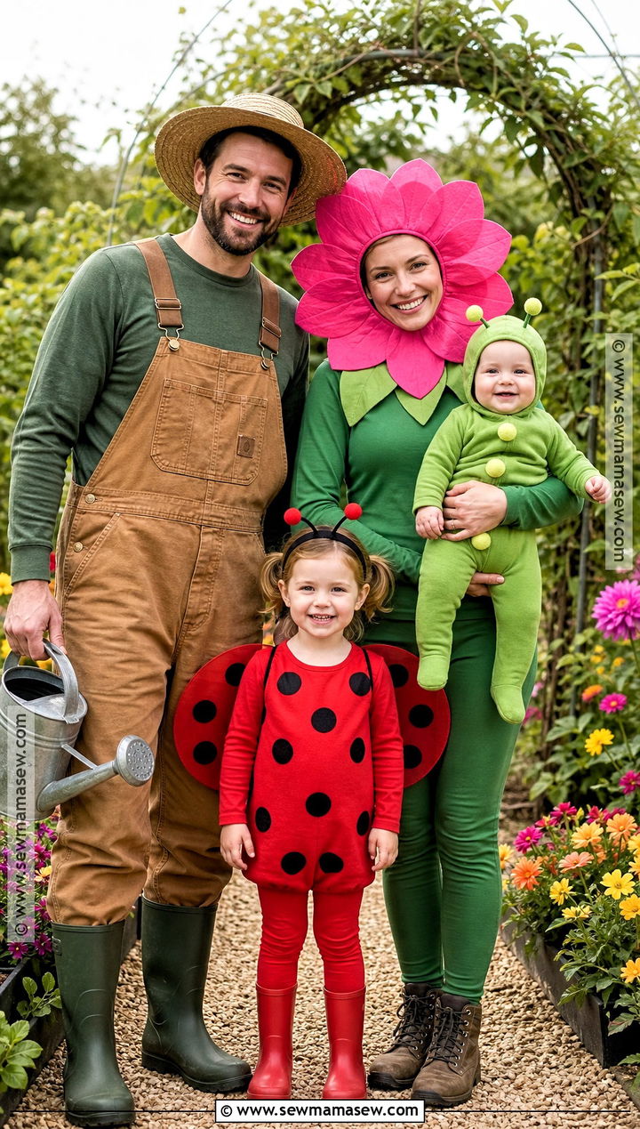 Homemade Garden Family Costume - 35 homemade costumes