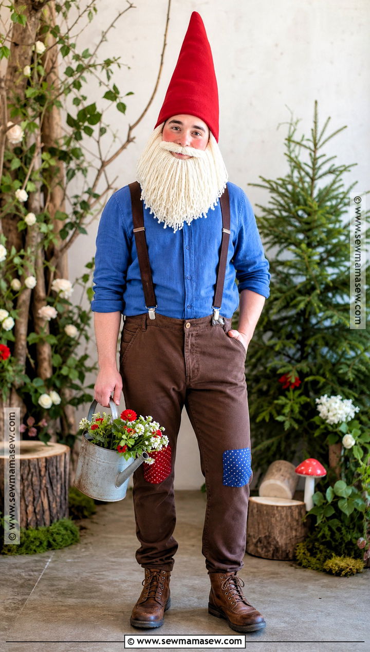 Homemade Garden Gnome Costume - 30 Homemade Costume Ideas