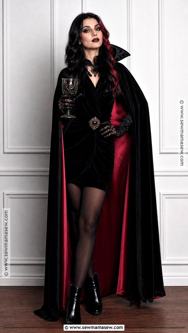 Homemade Glam Vampire Costume - 30 Homemade Costume Ideas