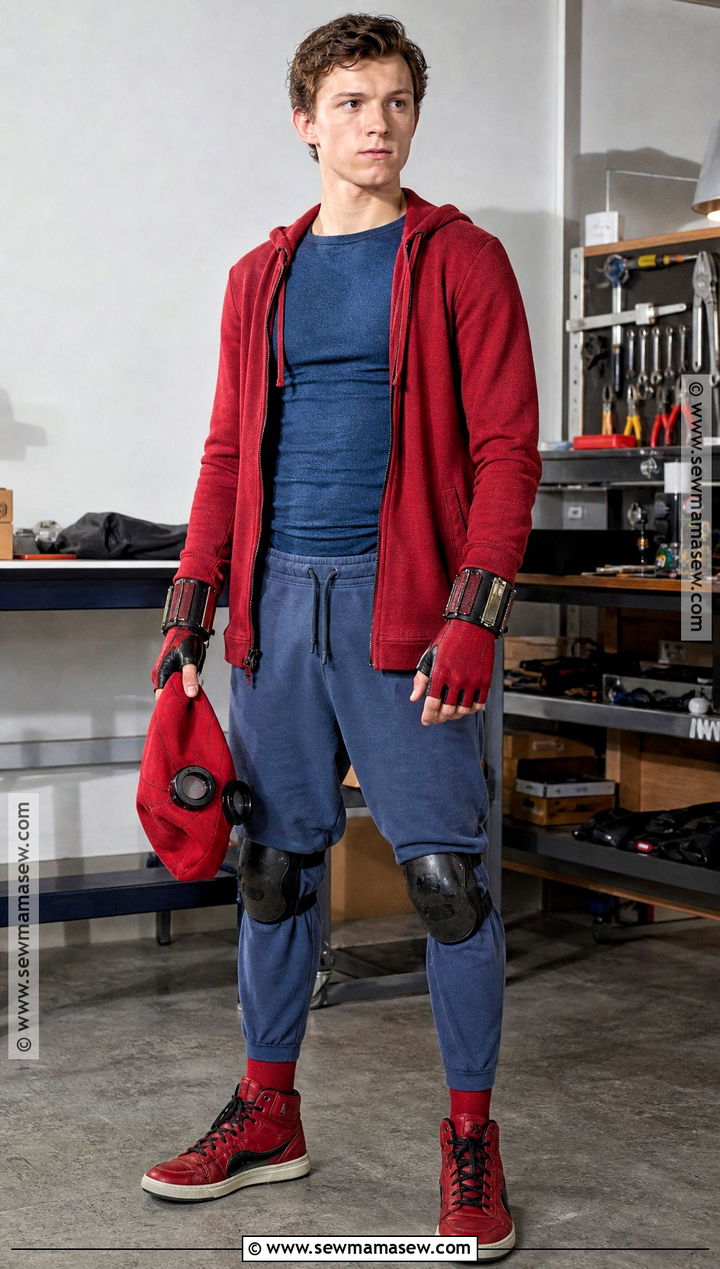 Homemade Hoodie Peter Parker Costume - 30 peter parker costume ideas