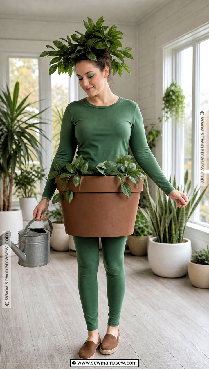 Homemade Houseplant Halloween Costume - 30 halloween costumes homemade