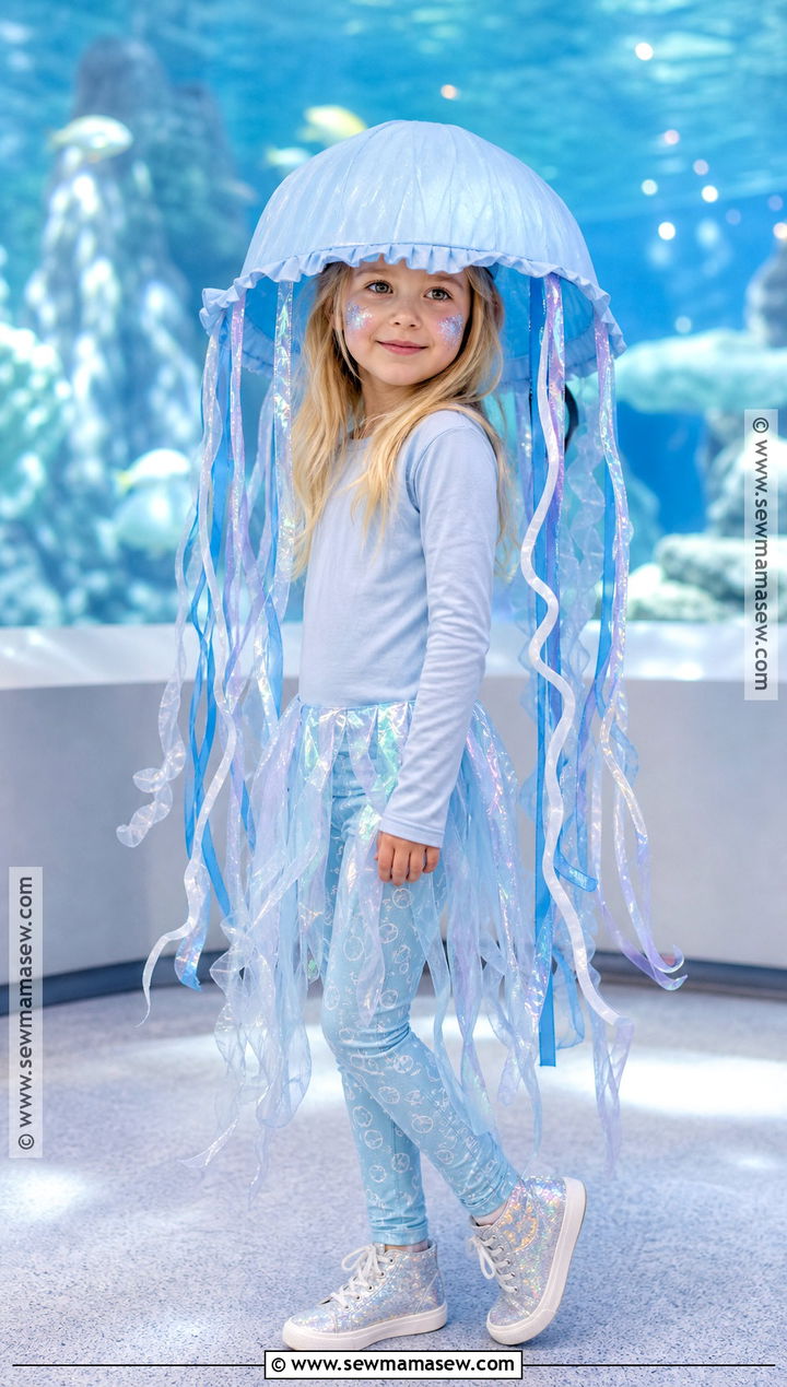 Homemade Jellyfish Costume - 30 Homemade Costumes for Kids