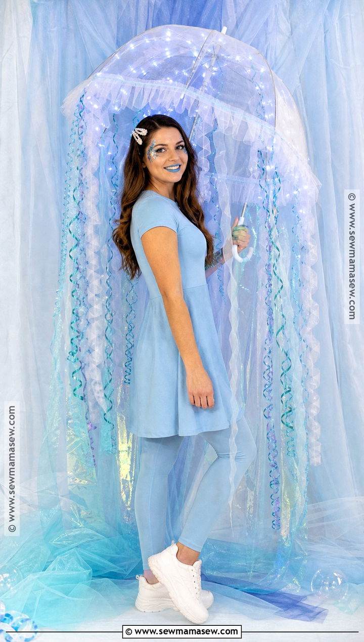 Homemade Jellyfish Costume - 30 homemade halloween costumes for women