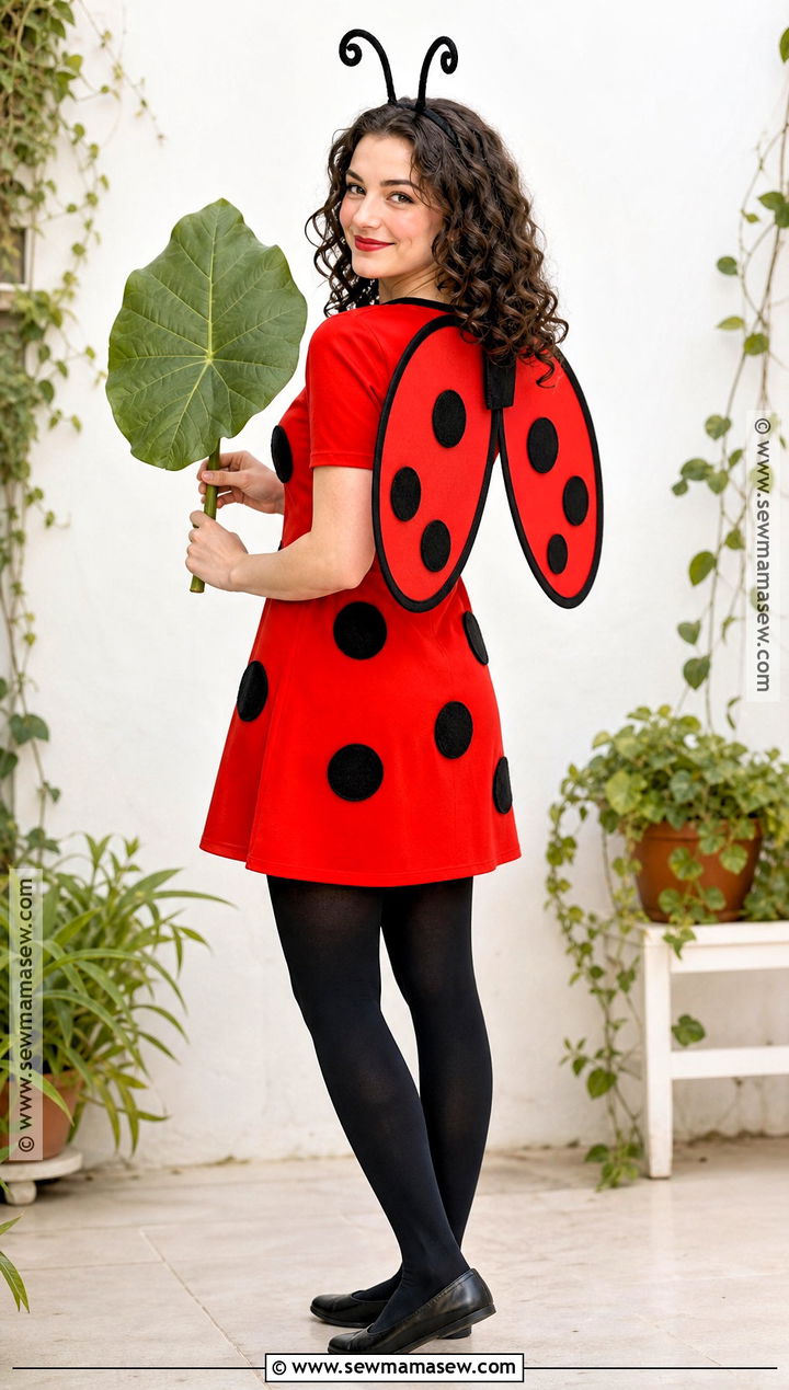 Homemade Ladybug Costume - 30 homemade halloween costumes for women