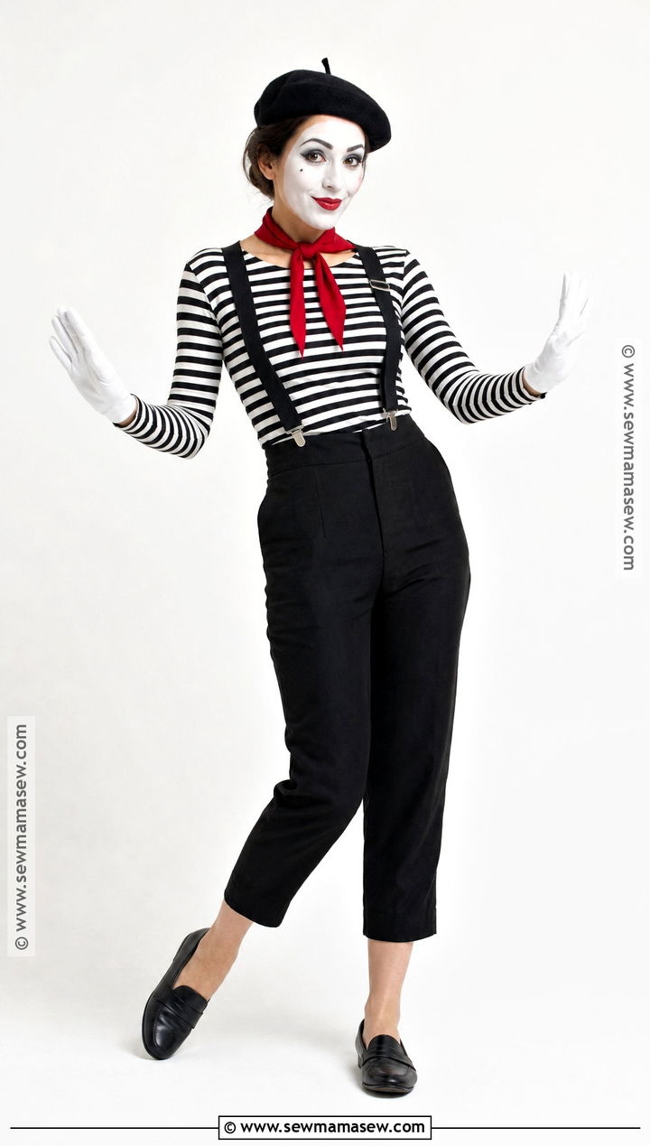 Homemade Mime Costume - 30 homemade halloween costumes for women