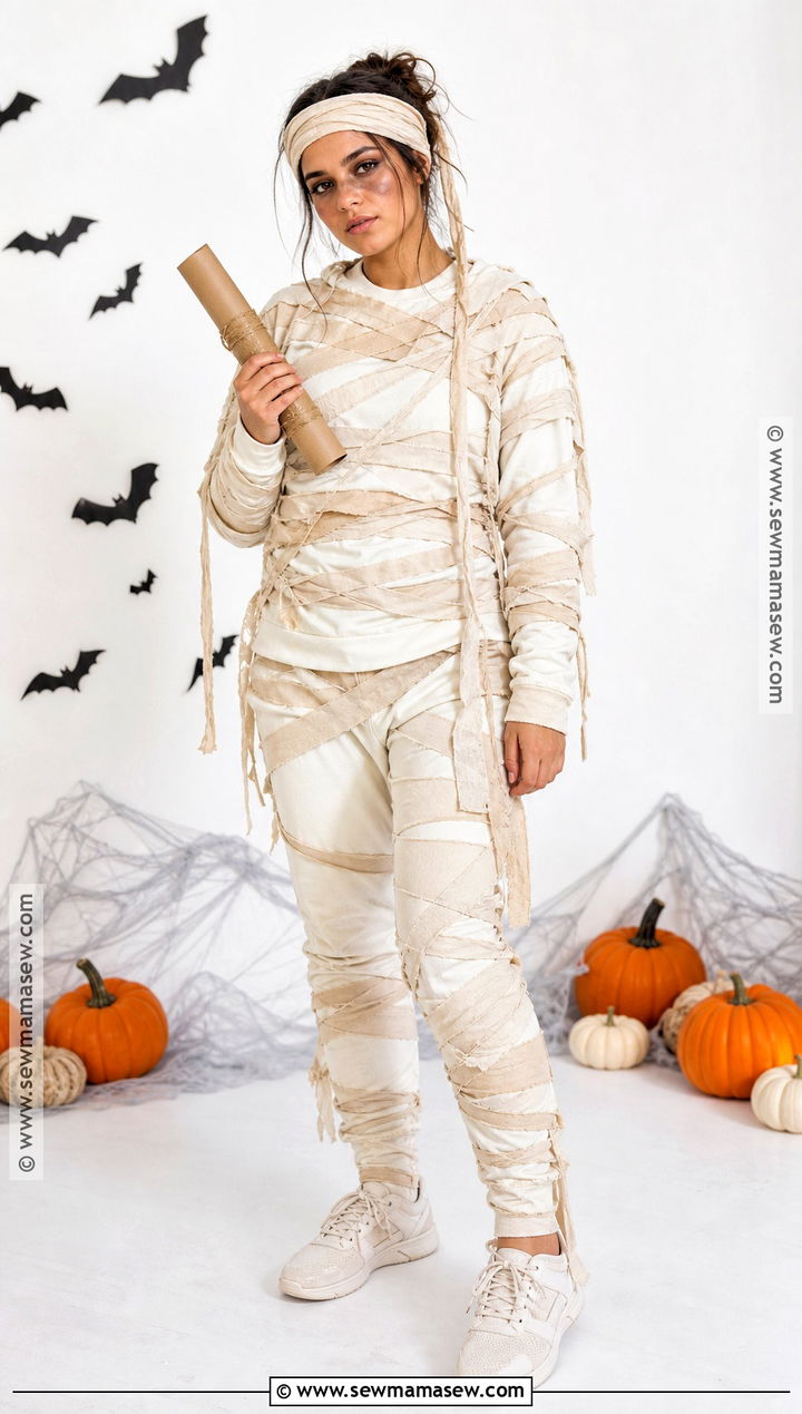 Homemade Mummy Costume - 30 Homemade Costume Ideas
