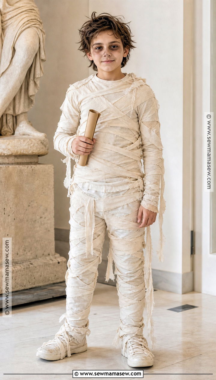 Homemade Mummy Halloween Costume - 30 halloween costumes homemade