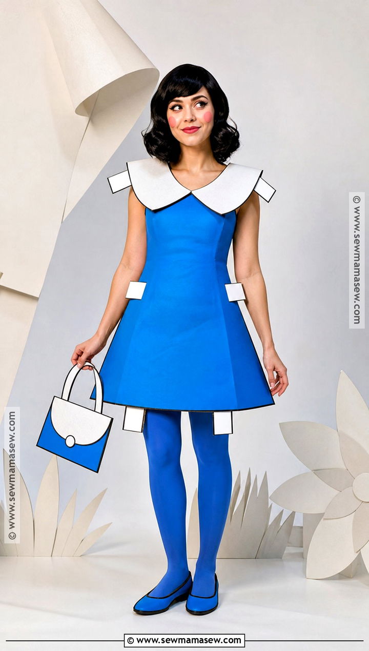 Homemade Paper Doll Halloween Costume - 30 halloween costumes homemade