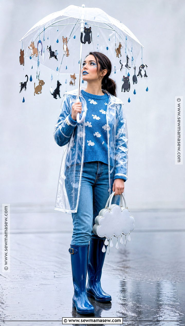 Homemade Raining Cats And Dogs Costume - 30 homemade halloween costumes for women