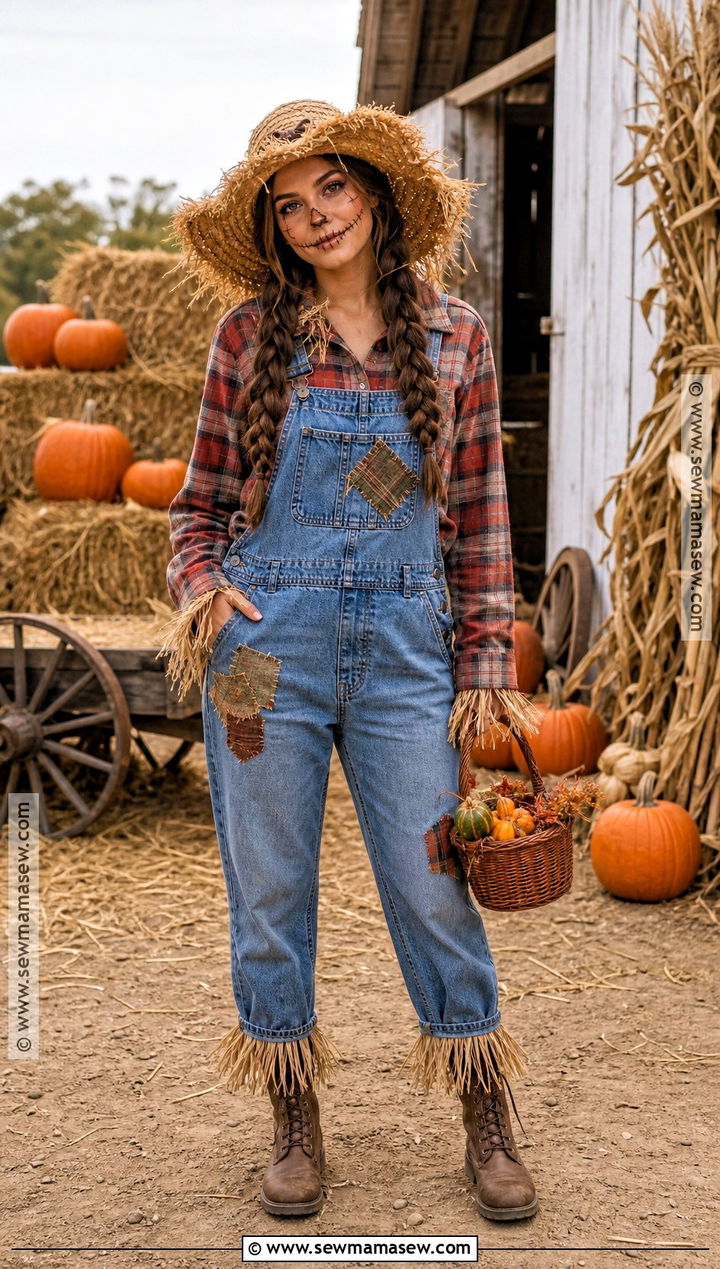 Homemade Scarecrow Halloween Costume - 30 halloween costumes homemade