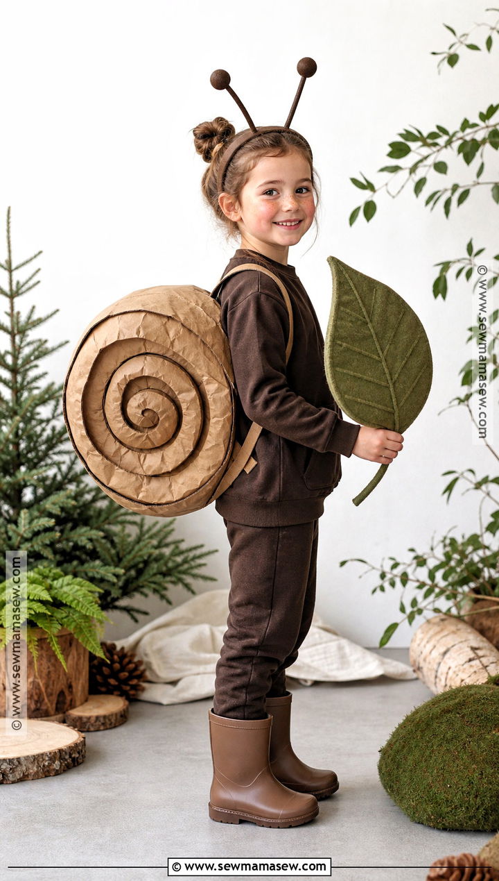 Homemade Snail Costume - 30 Homemade Costumes for Kids