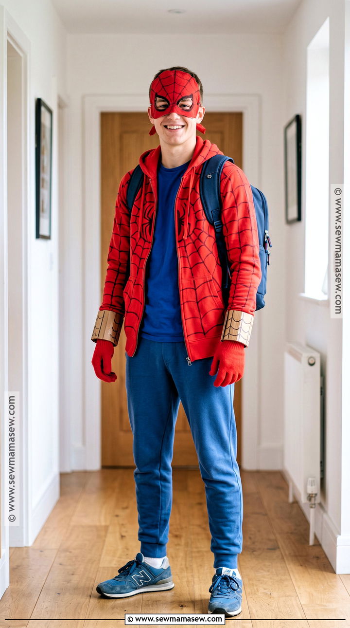 Homemade Spider Man Costume - 35 spiderman halloween costume ideas