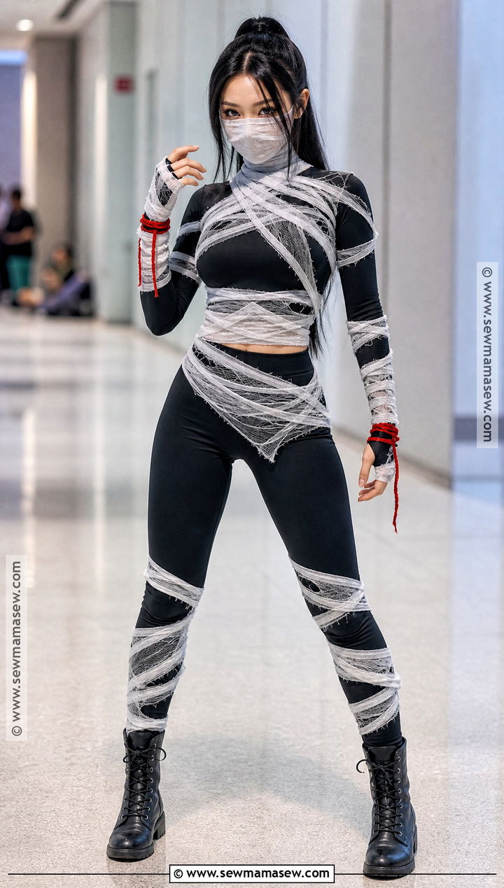 Homemade Web Wrap Silk Cosplay - 30 spiderwoman cosplay ideas