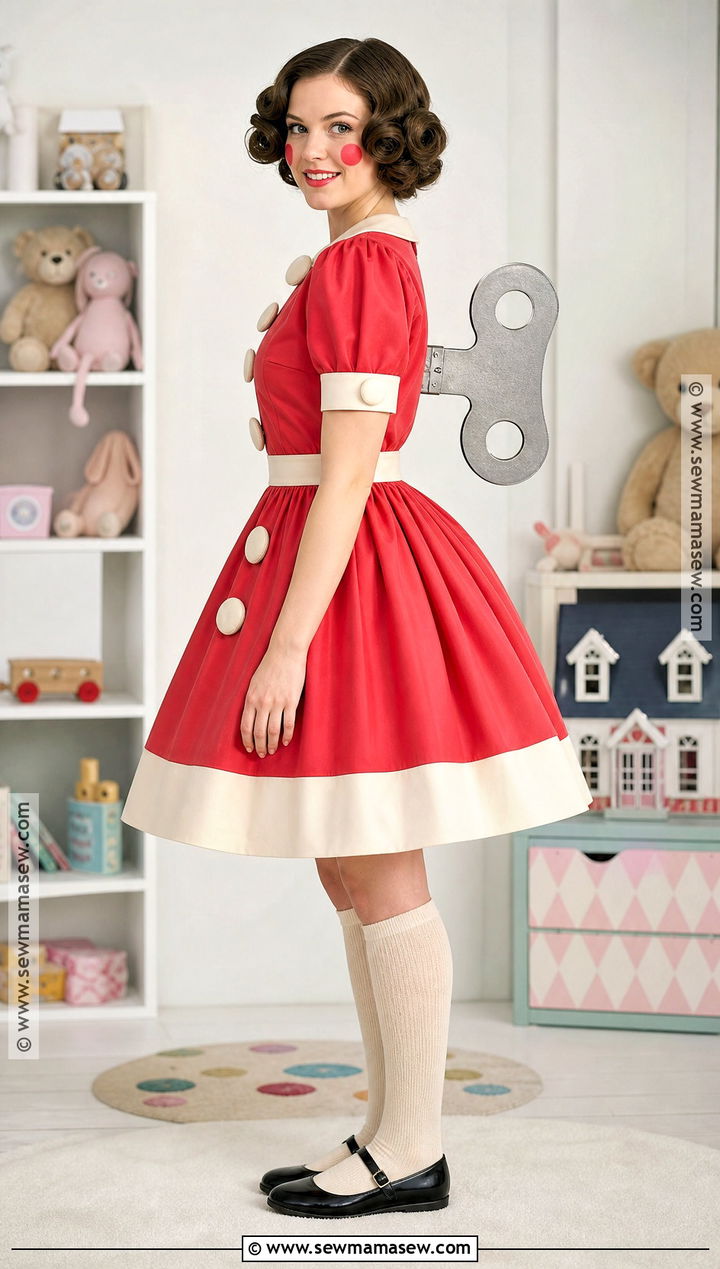 Homemade Wind Up Toy Costume - 30 Homemade Costume Ideas