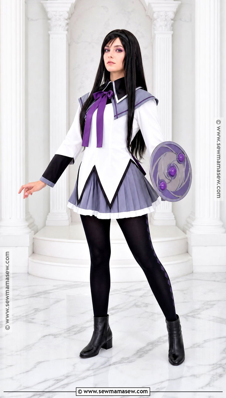 Homura Akemi Black Hair Cosplay - 30 black hair anime cosplay ideas